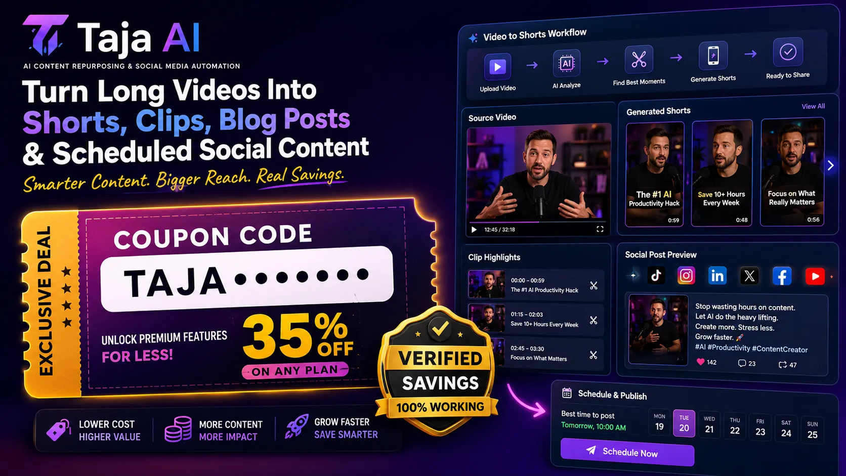 Taja AI deal preview