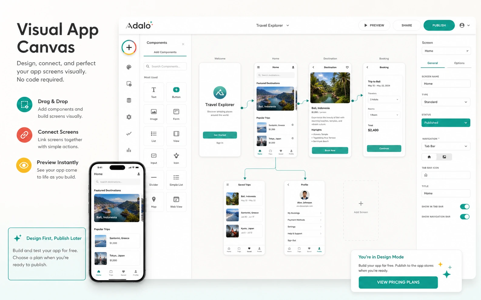 Adalo review visual