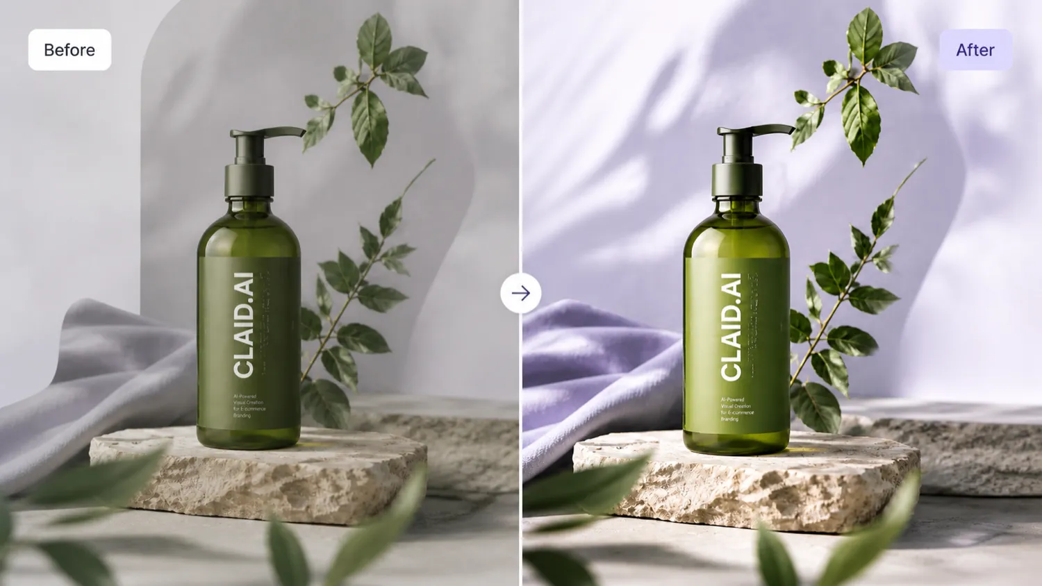 Claid AI: alternatives map, showing direct product-photo tools and adjacent creative routes by buyer use case