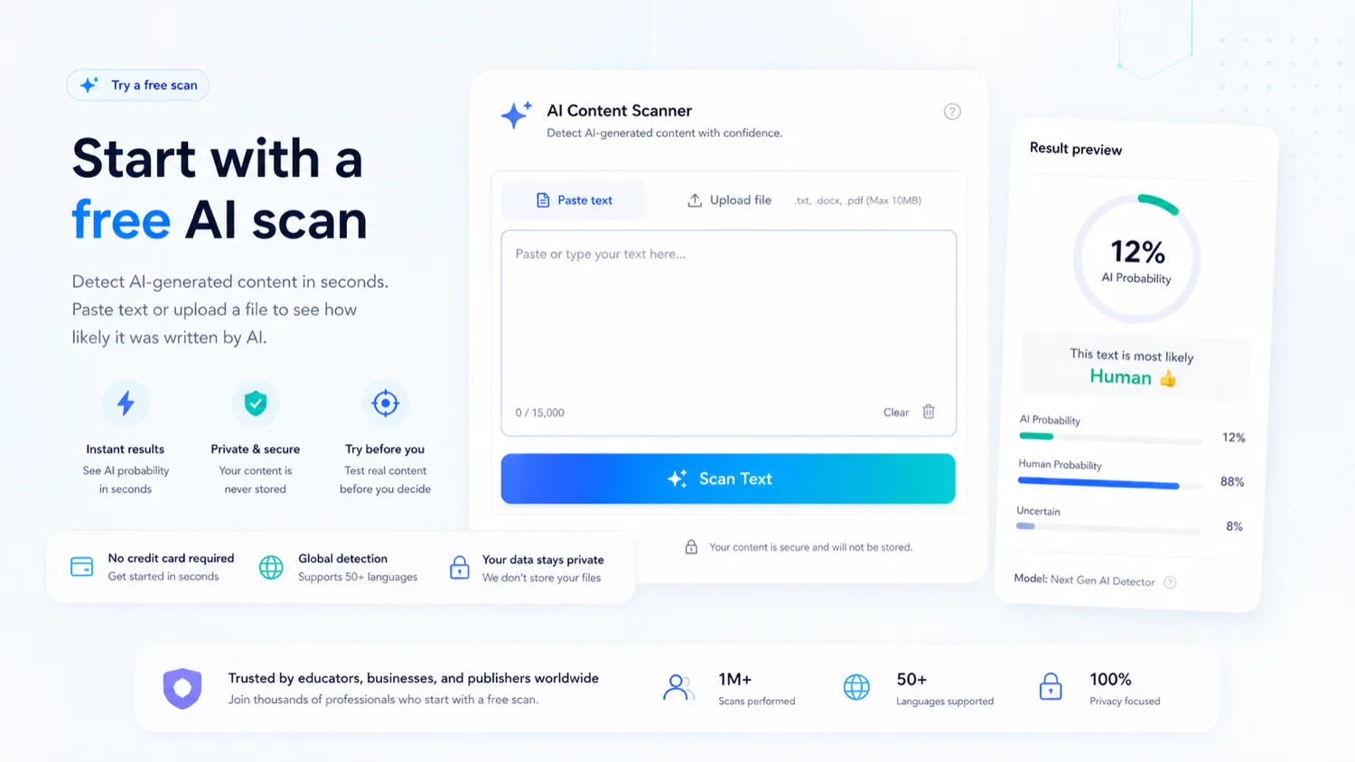 DetectGPT: buyer checklist, showing policy, word volume, reports, refund terms, and alternatives to verify before payment