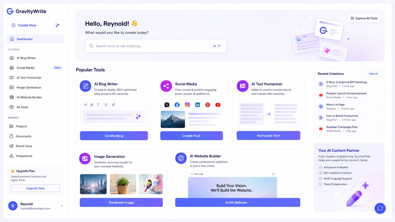 GravityWrite review visual