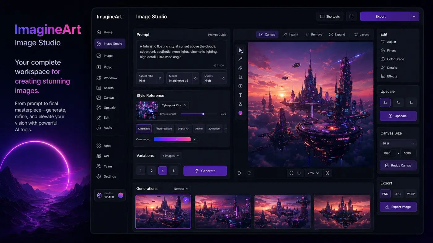 ImagineArt: review snapshot, showing creative workflow fit, credit pricing, and buyer checks before choosing a plan