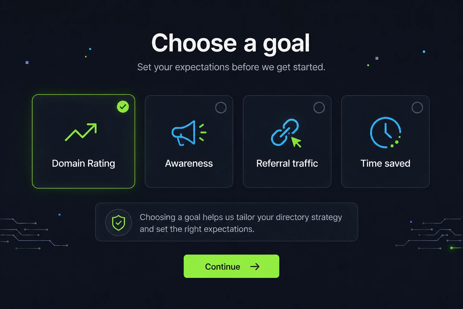 ListingBott: buyer checklist, showing what founders should verify about directory relevance, report quality, ownership handoff, pricing, and refund terms before paying