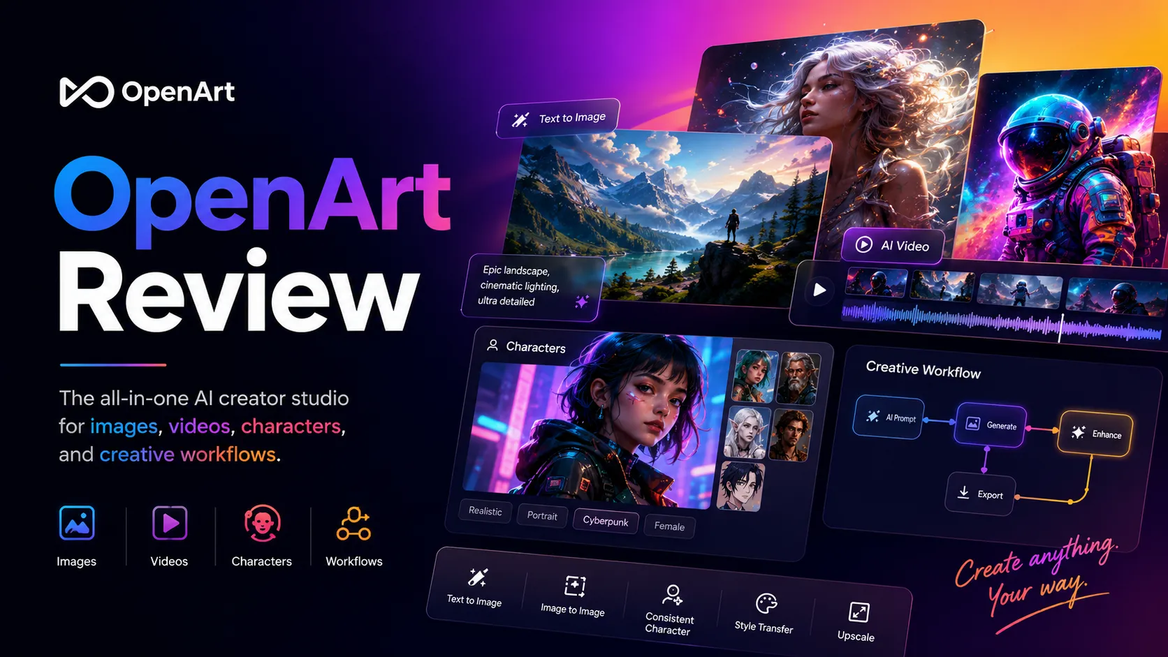 OpenArt review visual