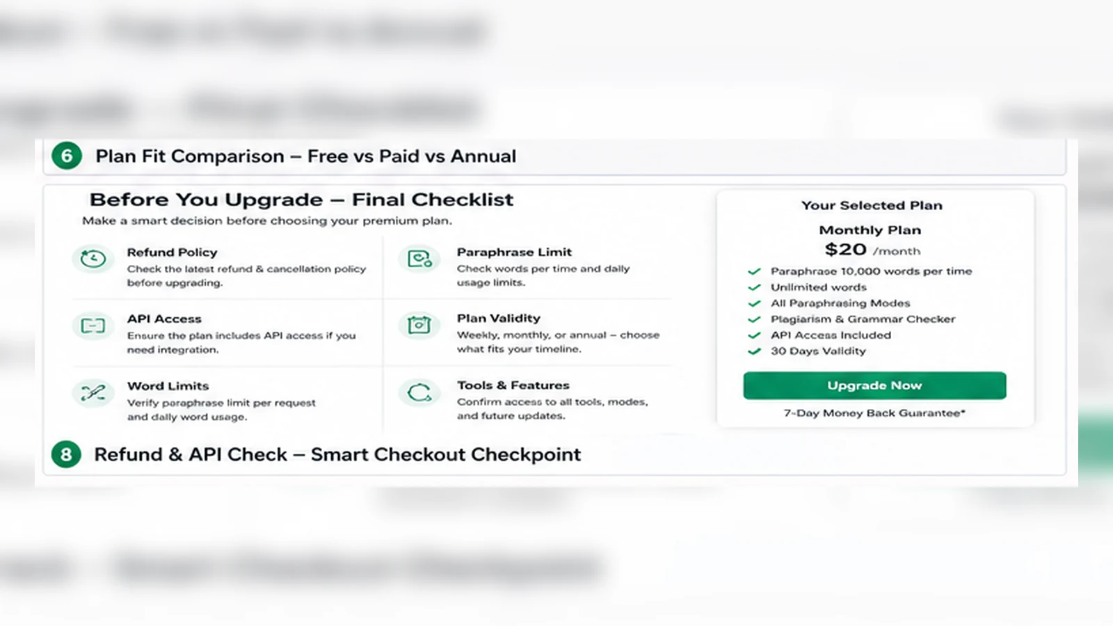 Paraphraser.io: final verdict, showing when to use the free tool, when to upgrade, and when to compare alternatives