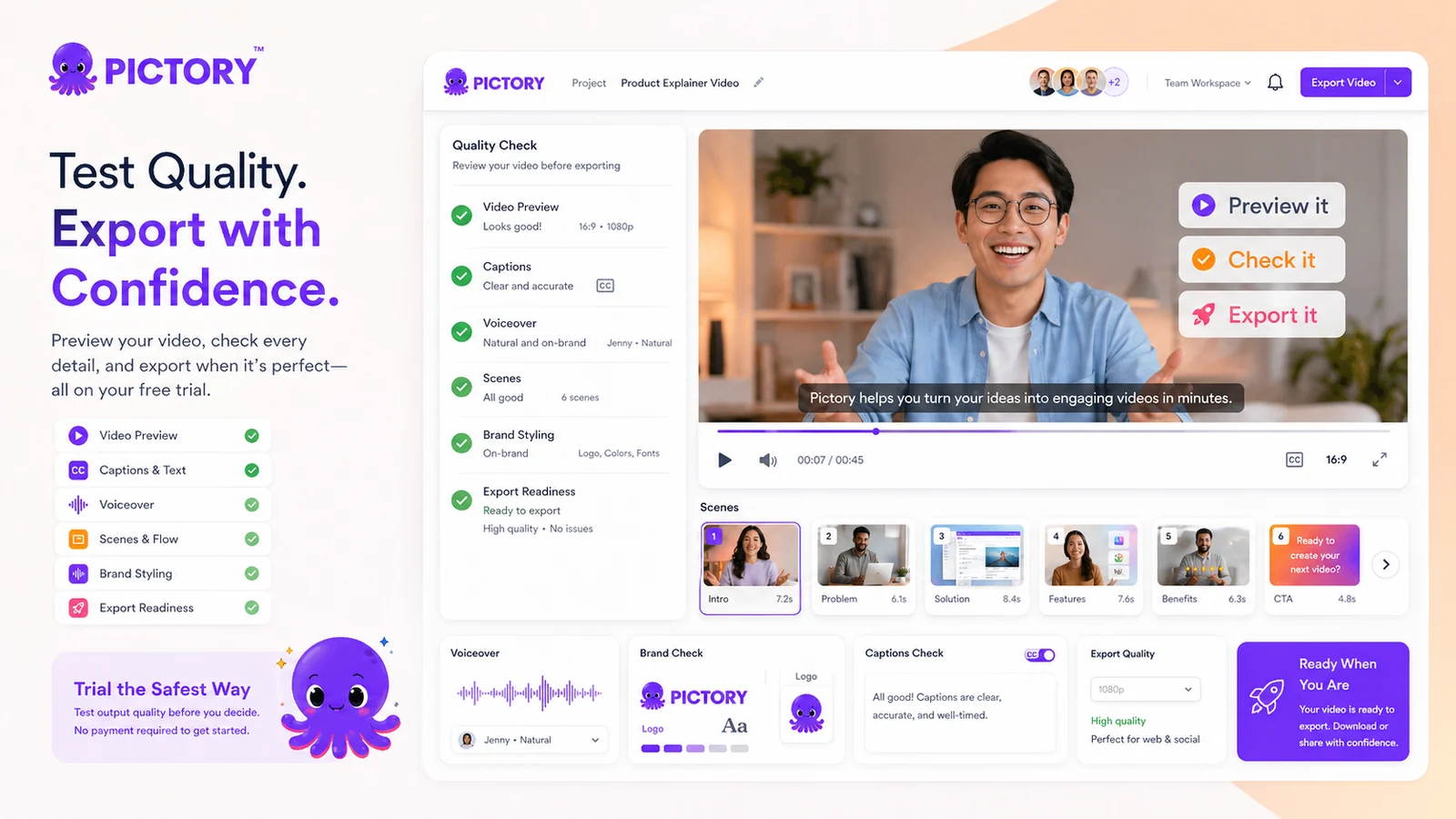 Pictory: final verdict, showing when buyers should trial, pay, compare alternatives, or skip the tool