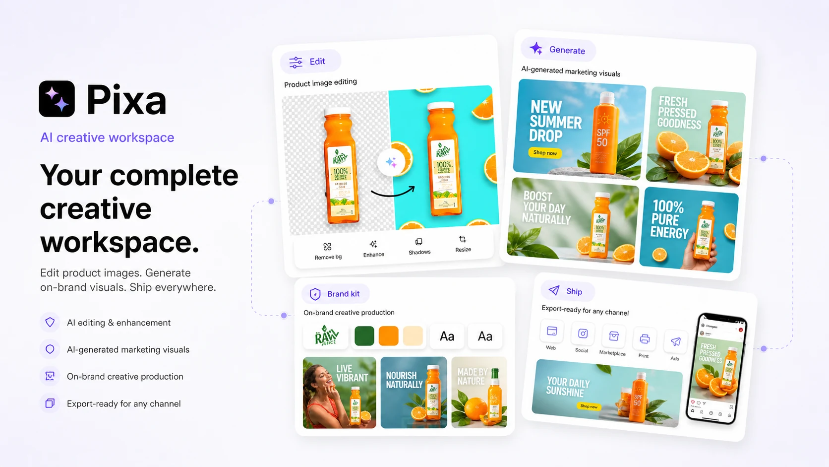 Pixa review visual
