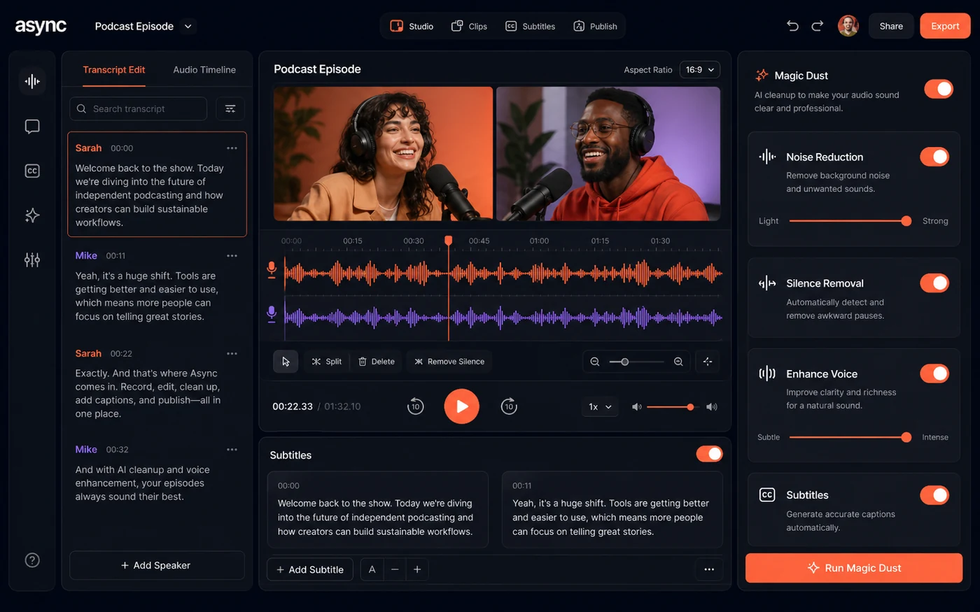 Podcastle: review snapshot, showing Async workflow fit, pricing checks, AI credit risk, and creator alternatives