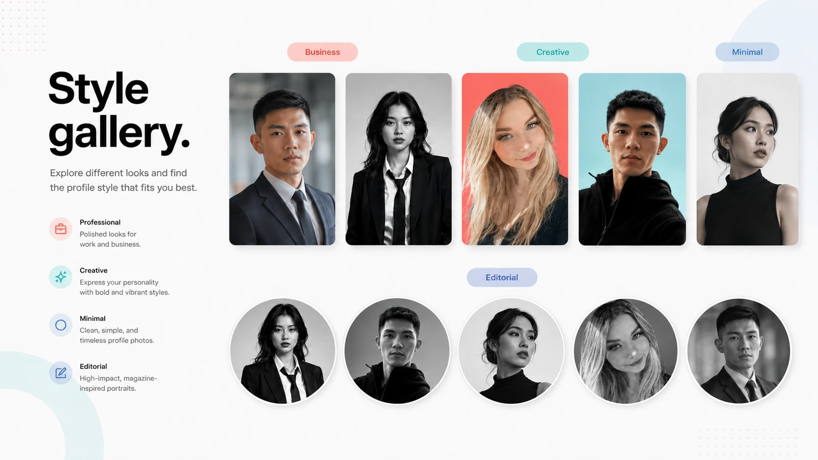 Profile Picture AI: pricing decision map, showing free PFP maker, paid AI photoshoot path, refund check, and output-quality risk