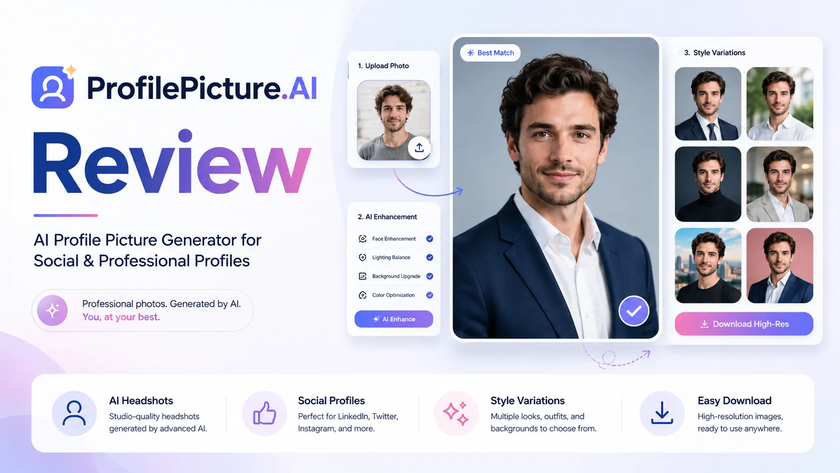 Profile Picture AI review visual