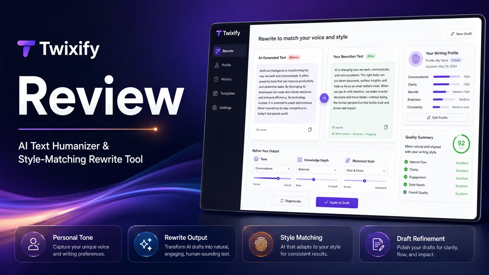 Twixify review visual