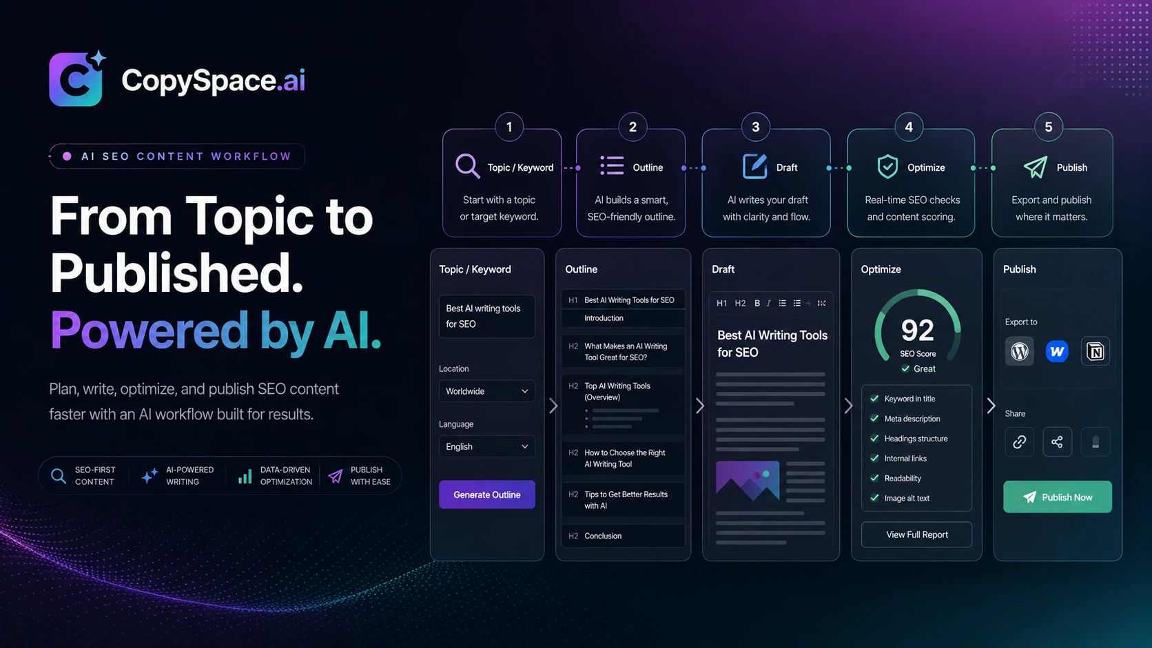 CopySpace.ai hero
