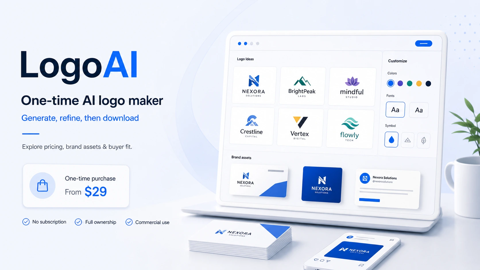 LogoAI hero