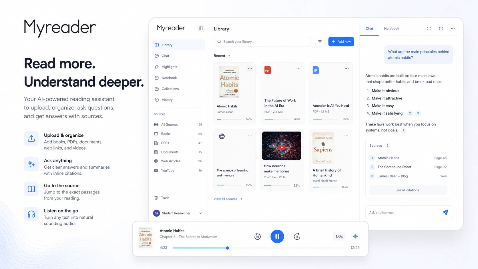 Myreader hero
