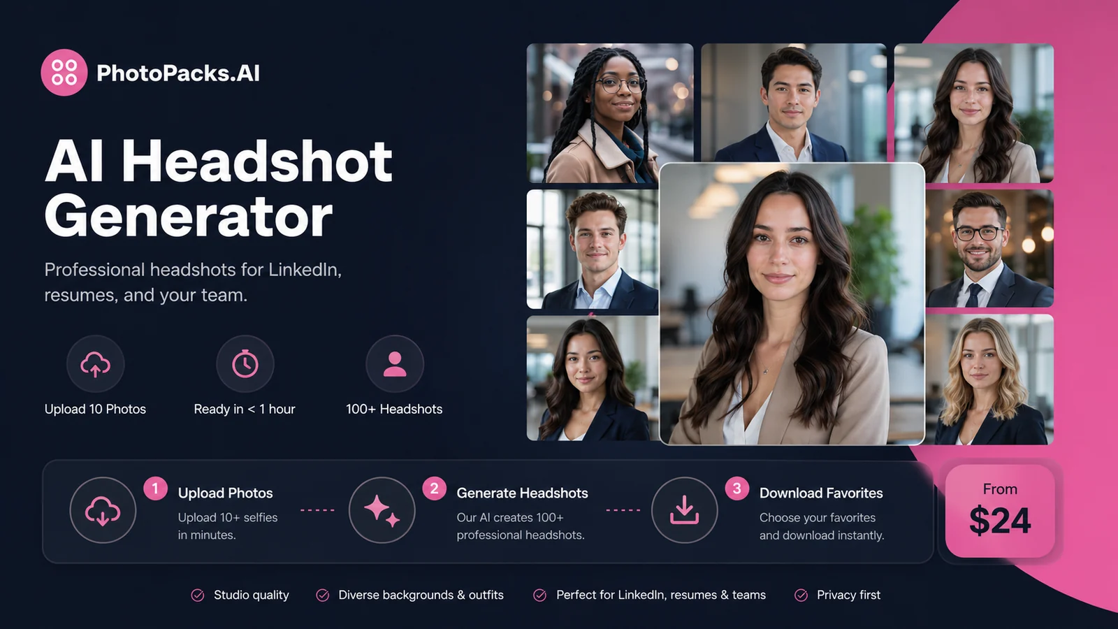 PhotoPacks.AI hero